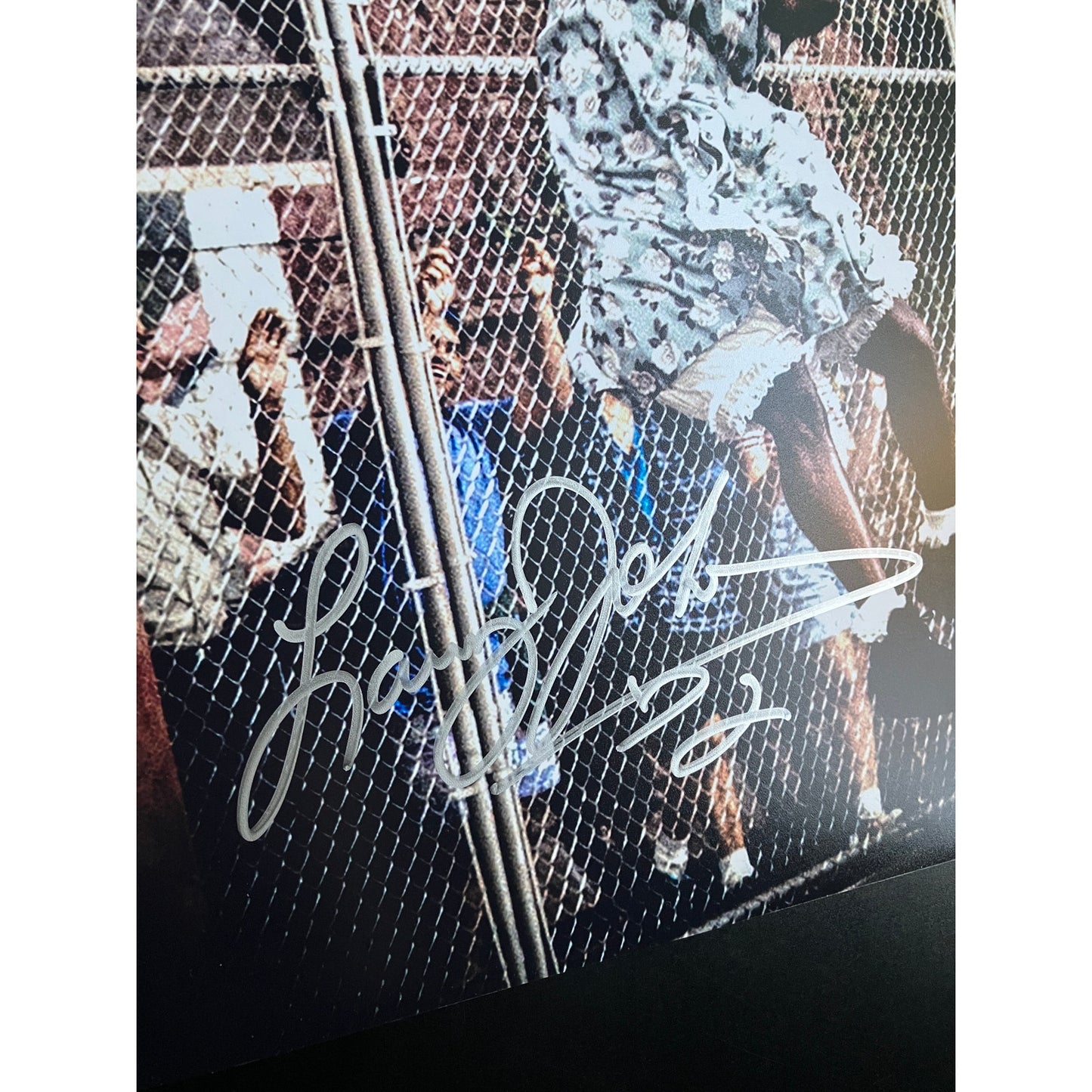 Larry Johnson Signed 11x14 Grandmama Family Matters Photo PSA/DNA COA